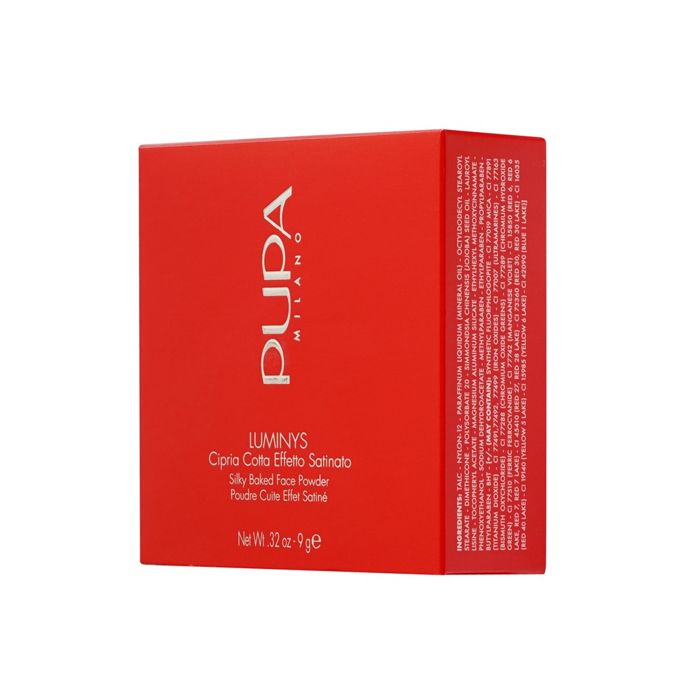 Запеченная пудра для лица с атласным финишем Pupa Luminys Silky Baked Face Powder 05 9г
