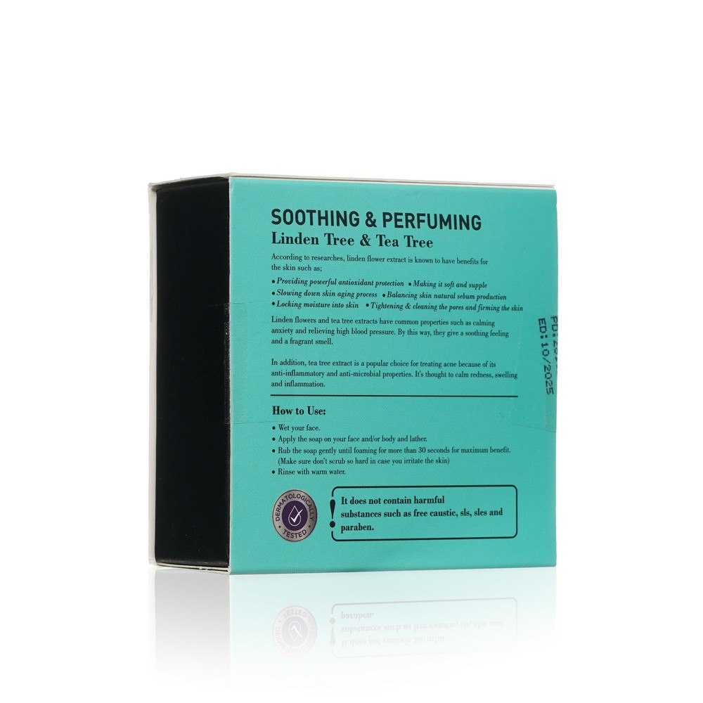 Мыло туалетное Rubis From Nature " Linden Tree & Tea Tree " 125г