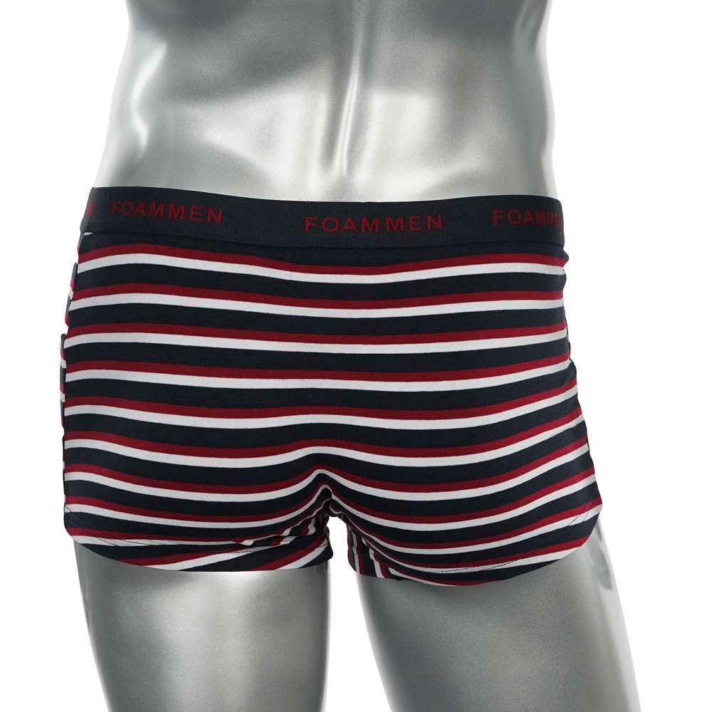 Мужские трусы Foammen Fo210001-1 , Широкая бордовая полоска , M