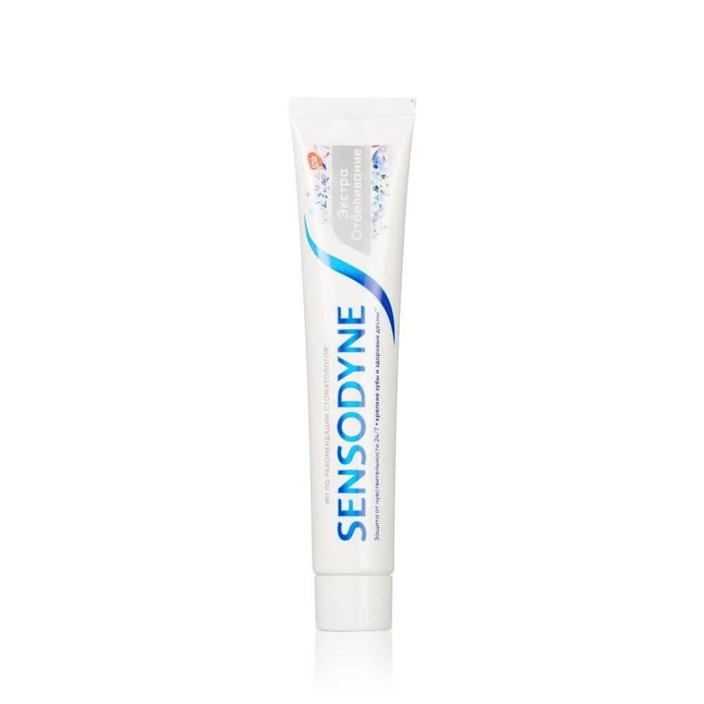 Зубная паста Sensodyne " бережное отбеливание " с фтором , для чувствительных зубов 75мл