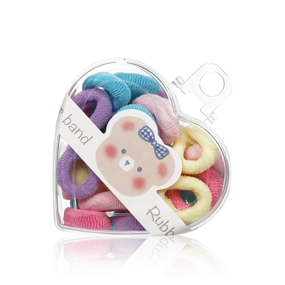 Ameli для детей набор резинок в коробочке сердечко 30ШТ