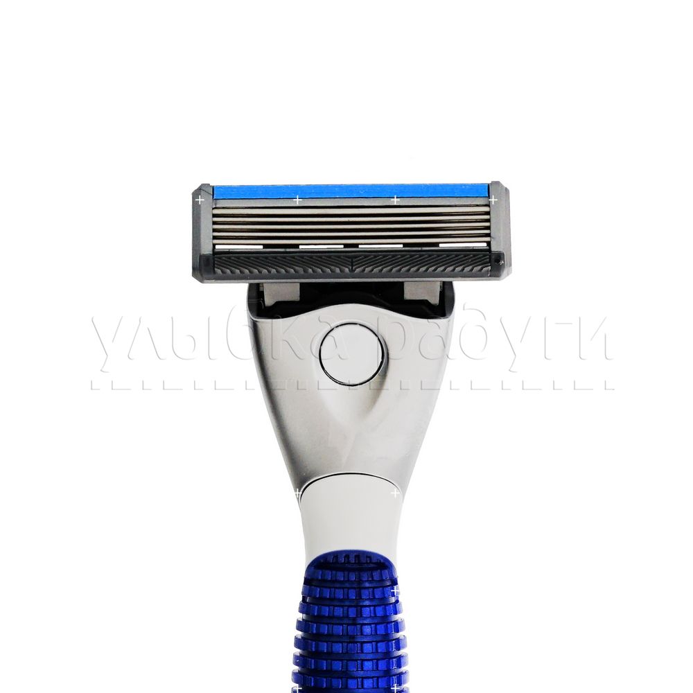 Мужской станок Carelax Expert для бритья , 5 лезвий + кассета