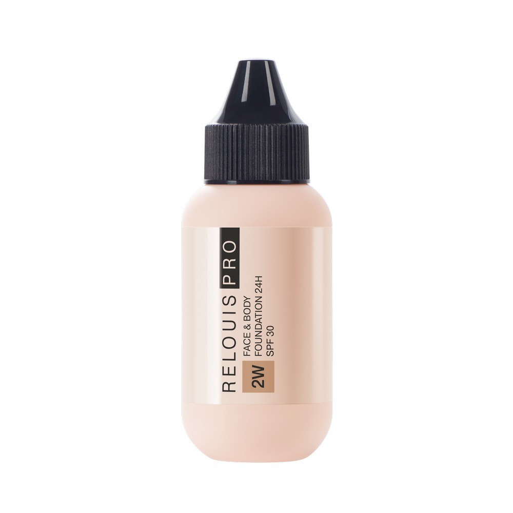 Тональный крем для лица Relouis PRO Face&Body Foundation 24H SPF 30 тон 2W 30мл