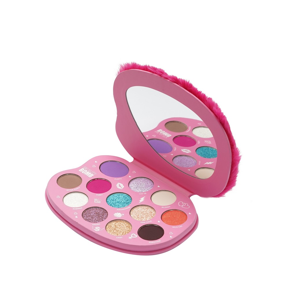 Beauty Bomb для век тени Bubblegum witch 01 12 оттенков 1ШТ