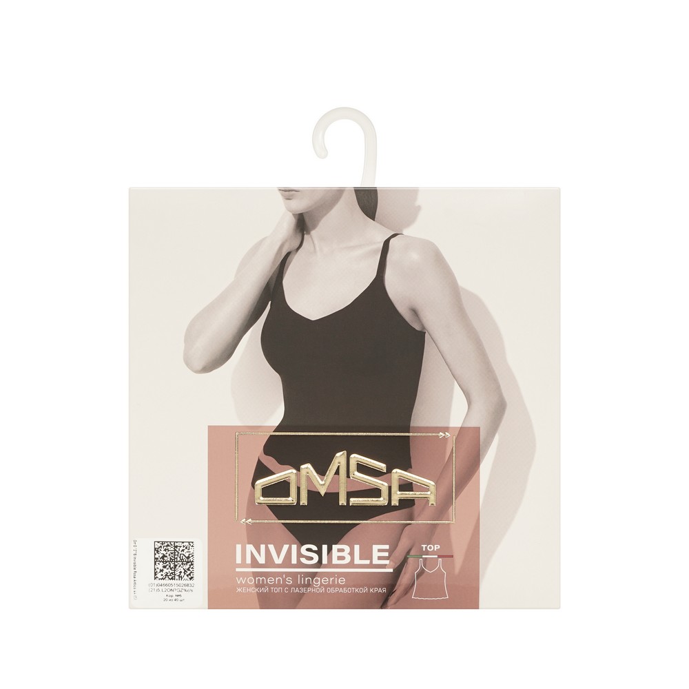 OmsaInvis 1211B Майка "Топ" RosaAntic размер 44S