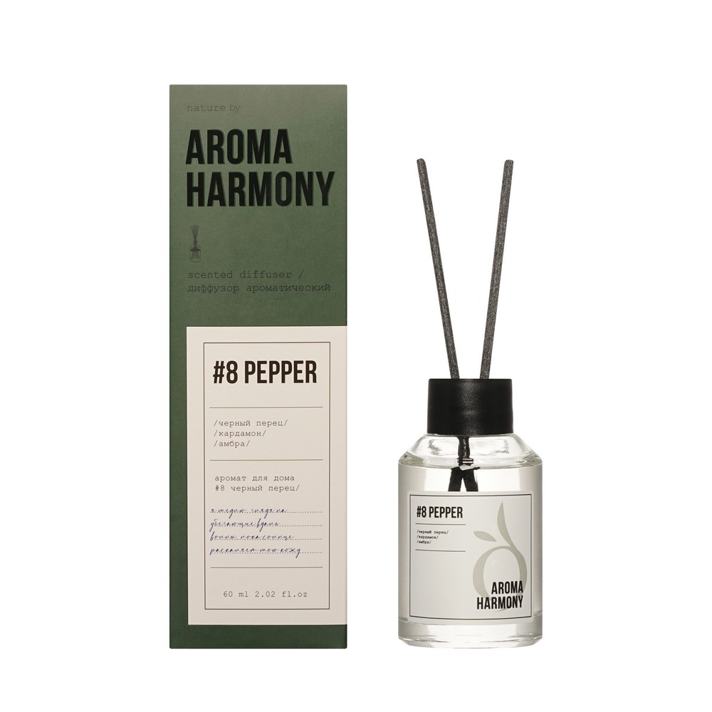 Aroma Harmony освеж воздуха декор диффузор ароматич. №8 Pepper 60МЛ