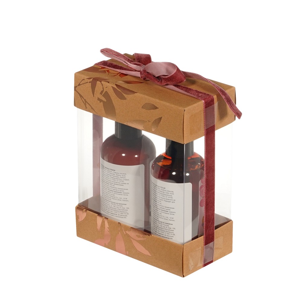 Женский подарочный набор Luxury ( жидкое мыло для рук 200мл + крем для рук 200мл ) в ассортименте