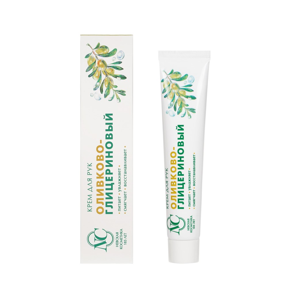 крем Невская Косметика для рук Оливково - глицериновый 47мл