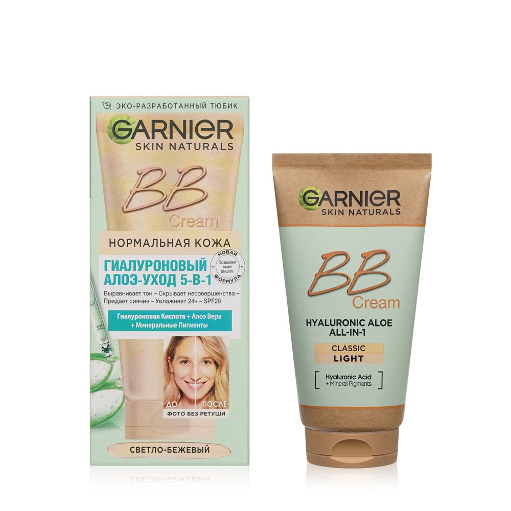 увлажняющий BB крем Garnier Секрет Совершенства Для лица Светло-бежевый 50мл