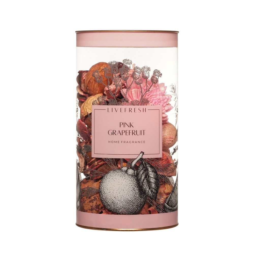 Ливфреш освеж воздуха декор сухоцвет Розовый Грейпфрут 100МЛ