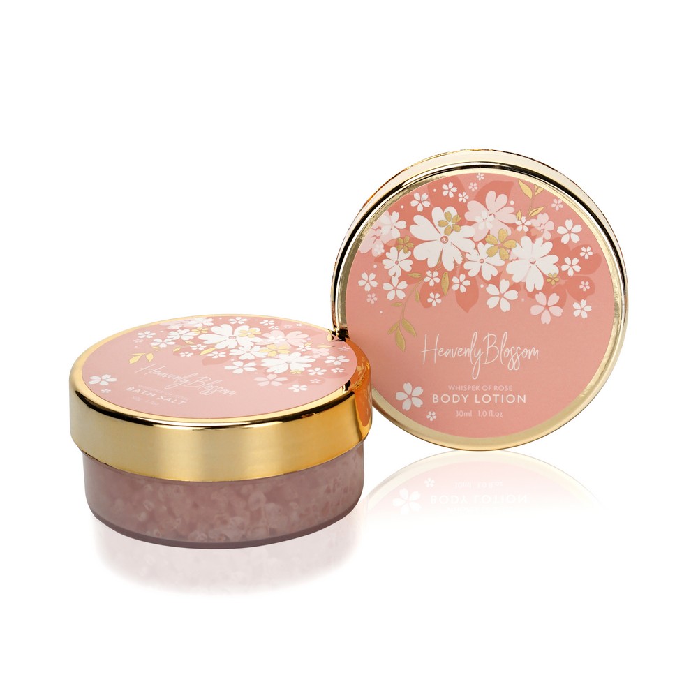 Женский Подарочный набор ( гель для душа 200мл + соль для ванны 50г + крем для рук 60мл )