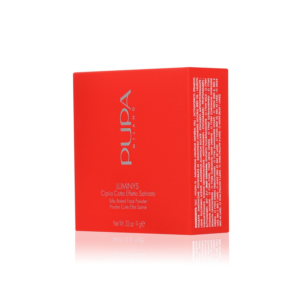 Запеченная пудра для лица с атласным финишем Pupa Luminys Silky Baked Face Powder 06 9г