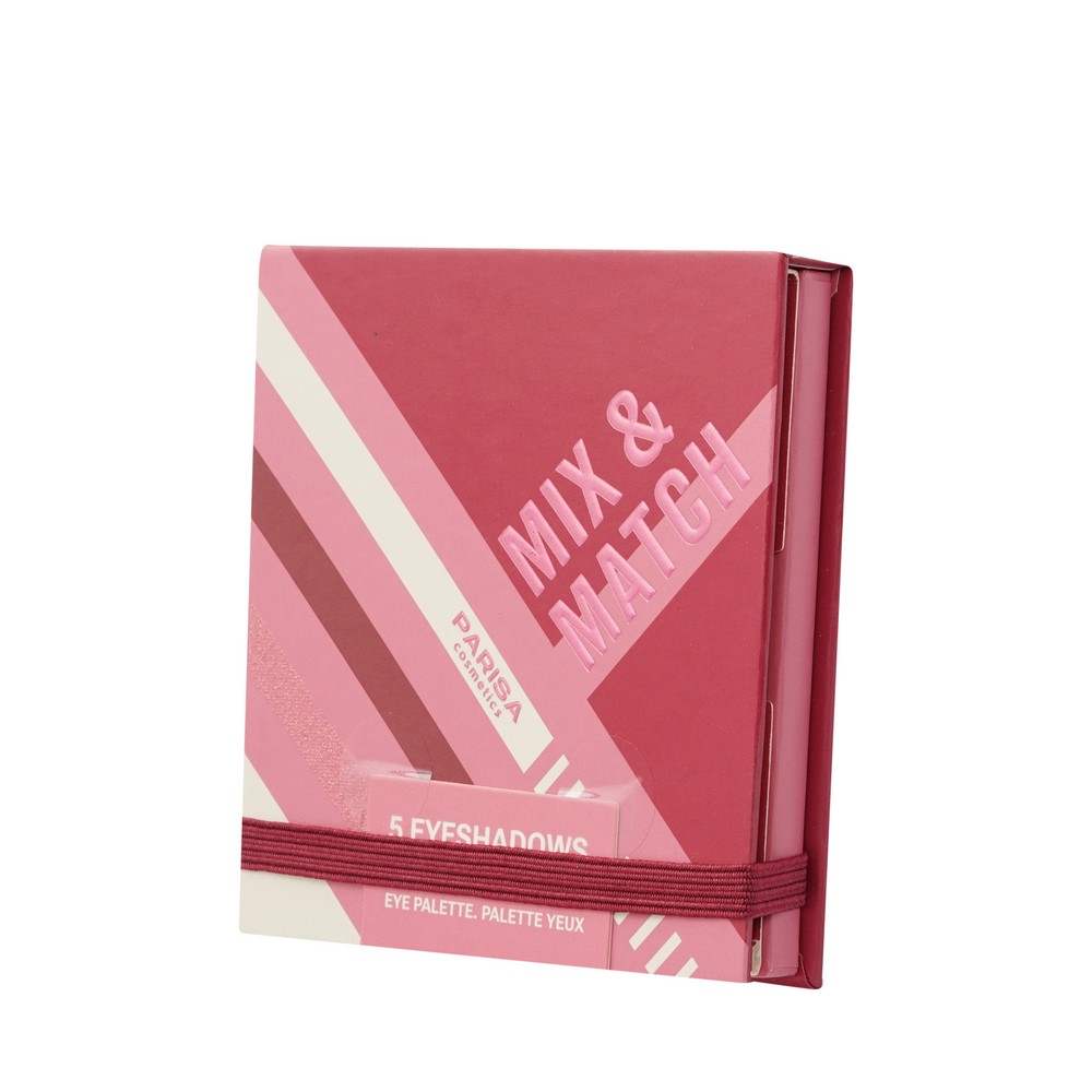 PARISA для век тени Mix&Match 5 тонов тон 2 Pink 7,2Г