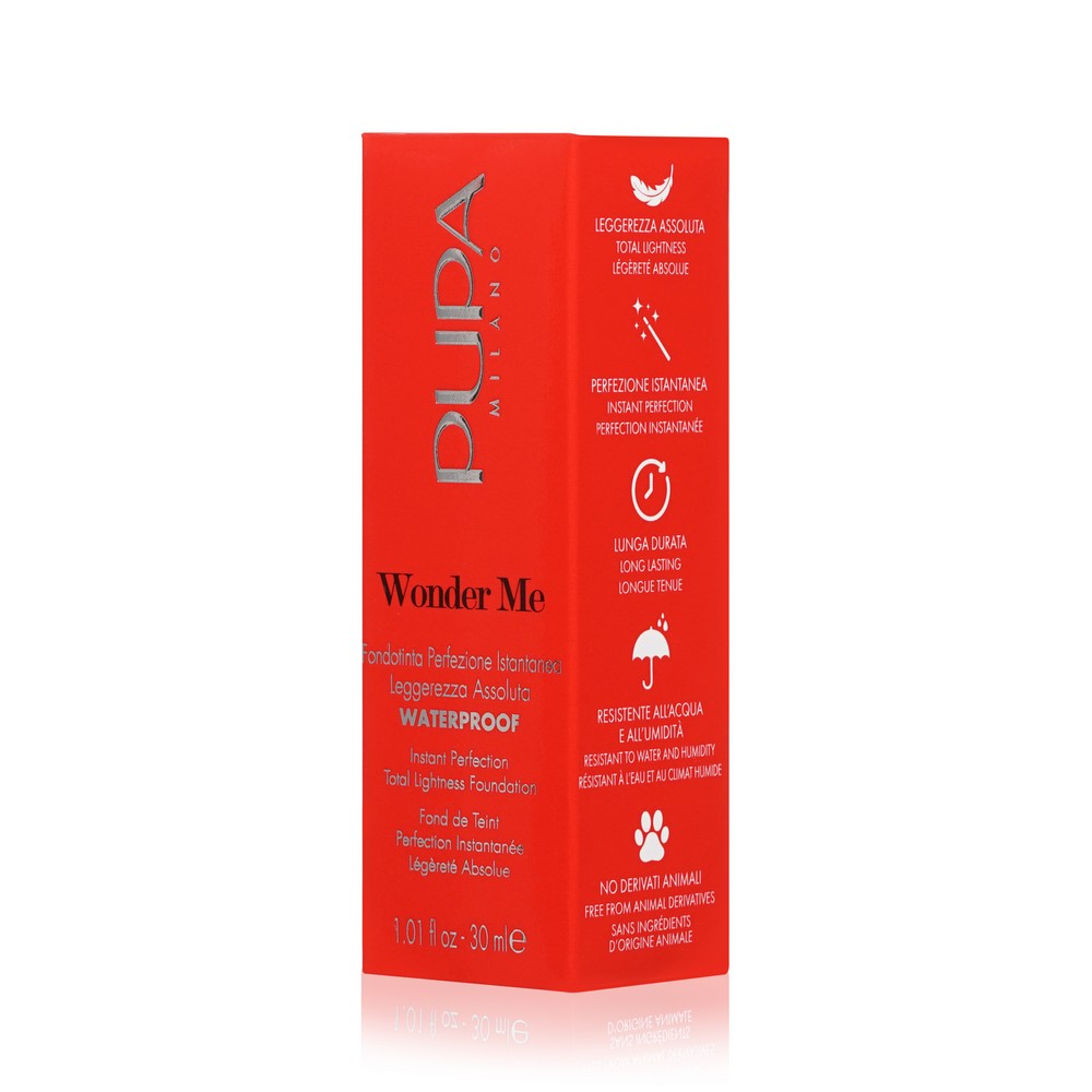 Тональная основа для лица Pupa Wonder Me waterproof 10 30мл