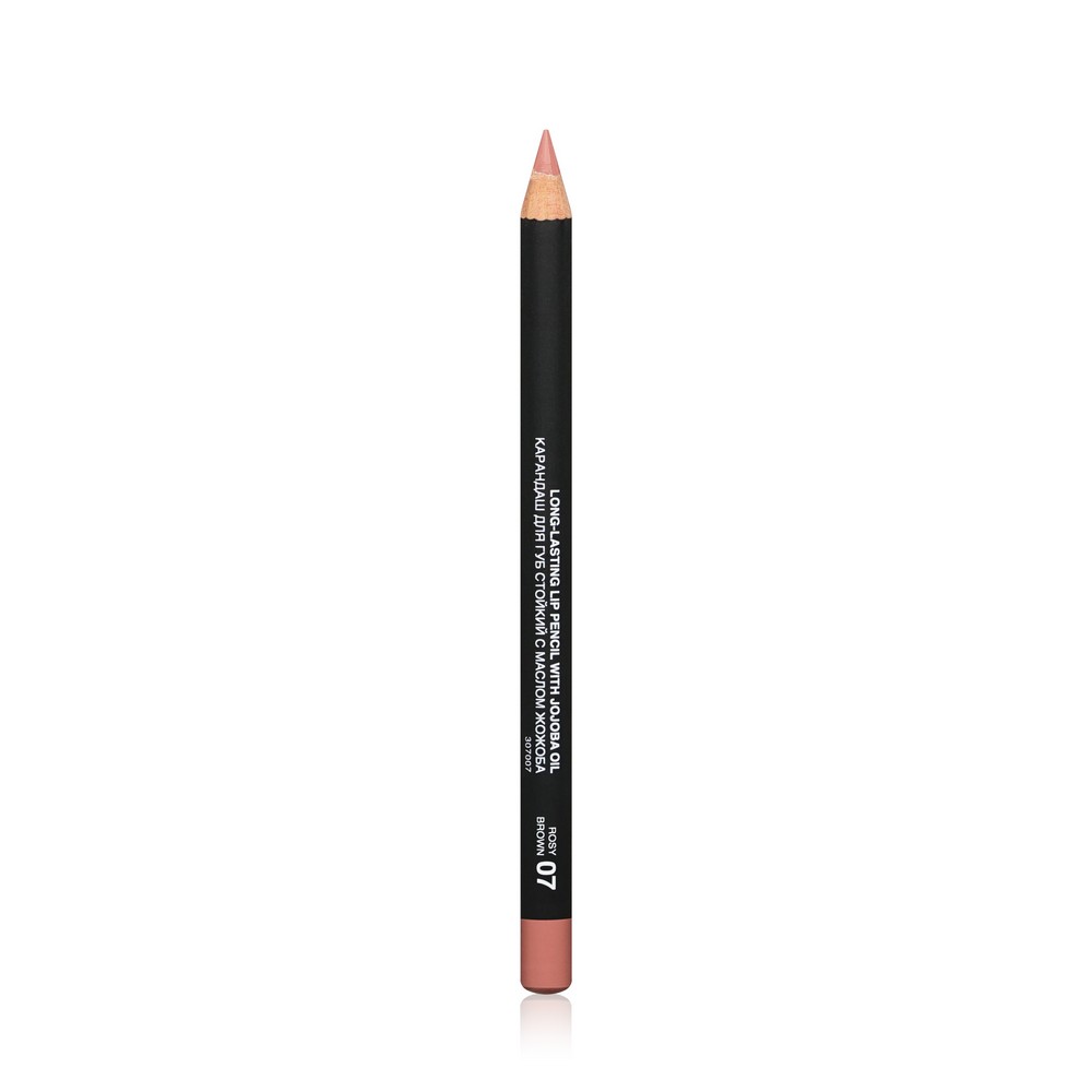 Стойкий карандаш для губ Relouis Long-lasting Lip Pencil с маслом жожоба 07 4г