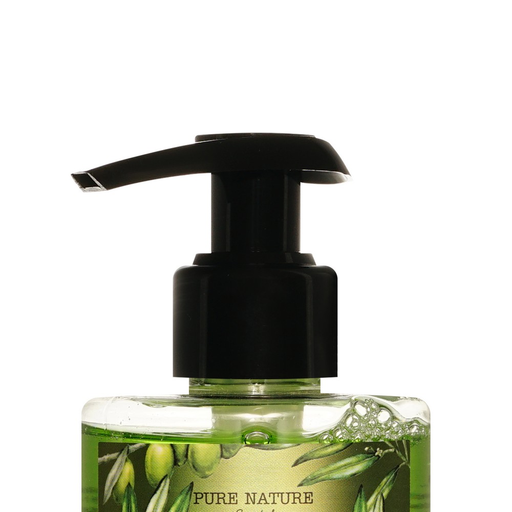 PURE NATURE Olive Набор подарочный женский гель 150мл, лосьон 150мл, соль 100 г, щетка для тела 1 шт