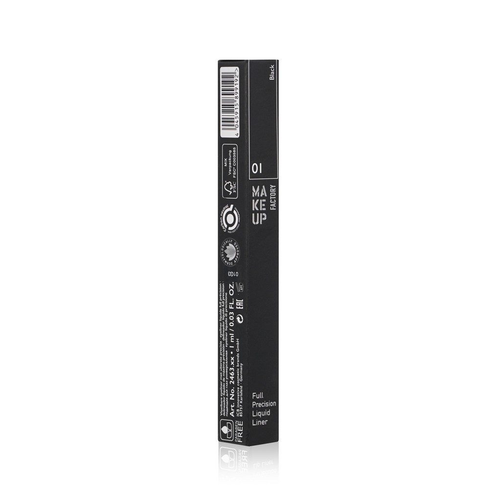 Жидкая подводка для век Make Up Factory Full Precision Liquid Liner 01 1мл