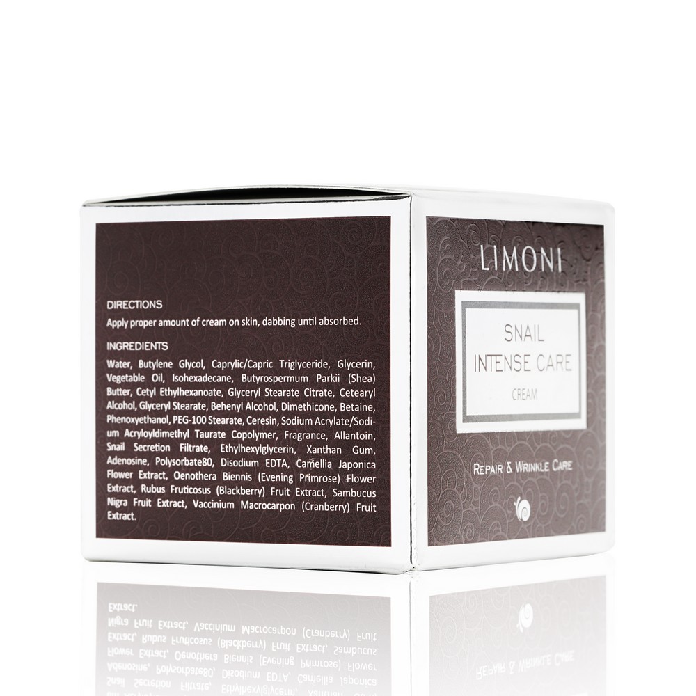 Крем LIMONI Snail Intense Care для лица , с экстрактом секреции улитки , 50мл