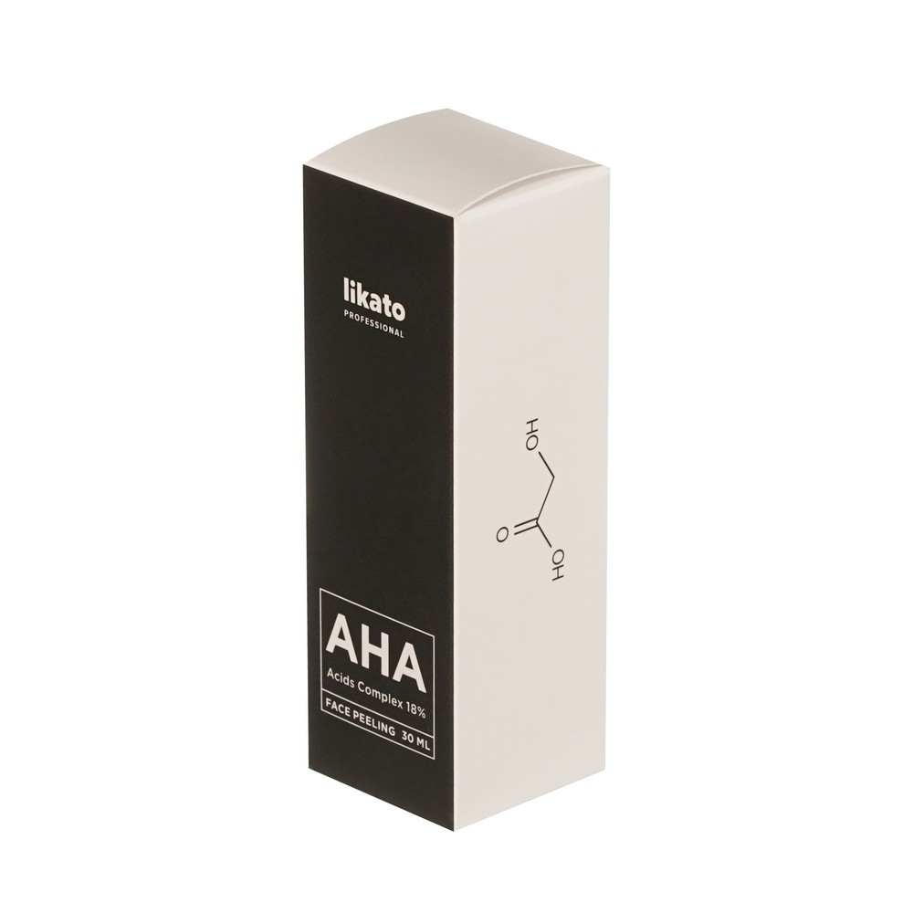 LIKATO для лица пилинг с AHА кислот 18% 30мл