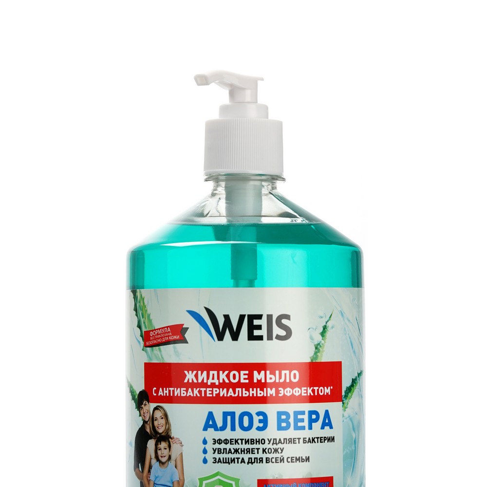 Жидкое мыло WEIS антибактериальное 1л