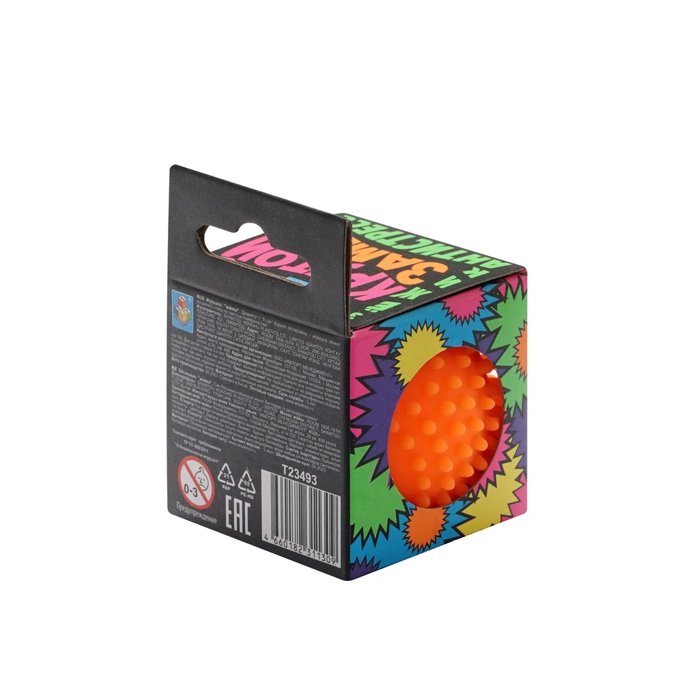 1toy лизун жмяка Крутой замес,колючка 5 см 1ШТ