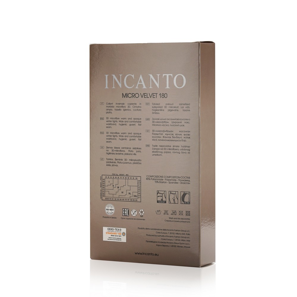 Женские колготки Incanto 180den Nero 3 размер