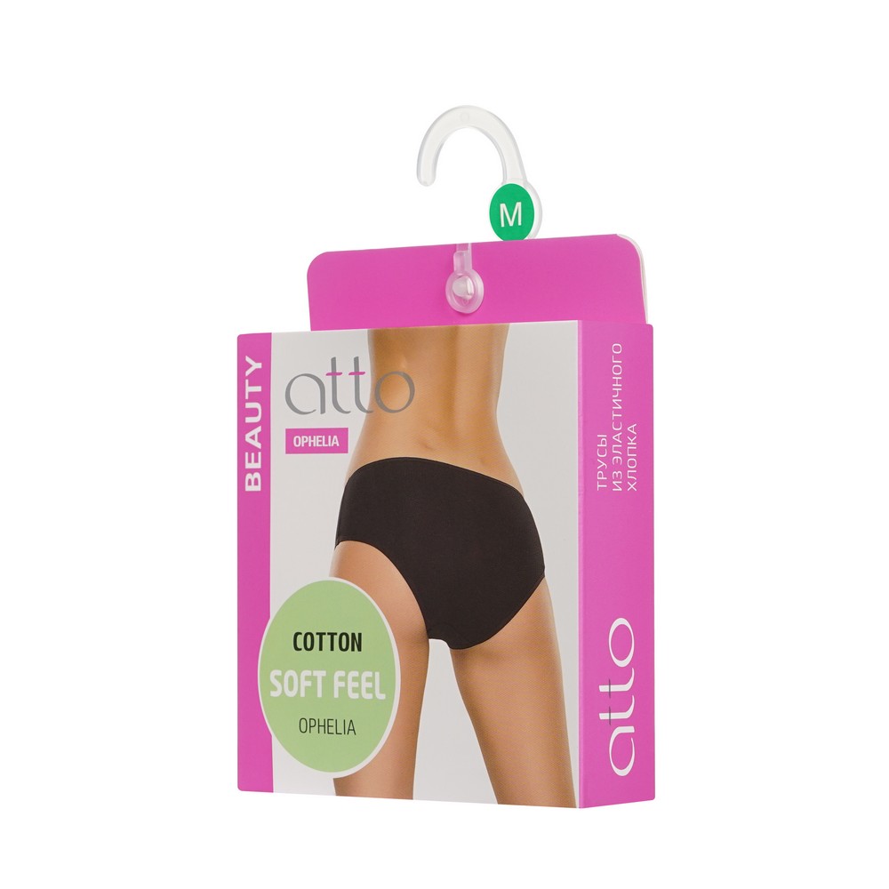 женские трусы - слипы Atto белые M