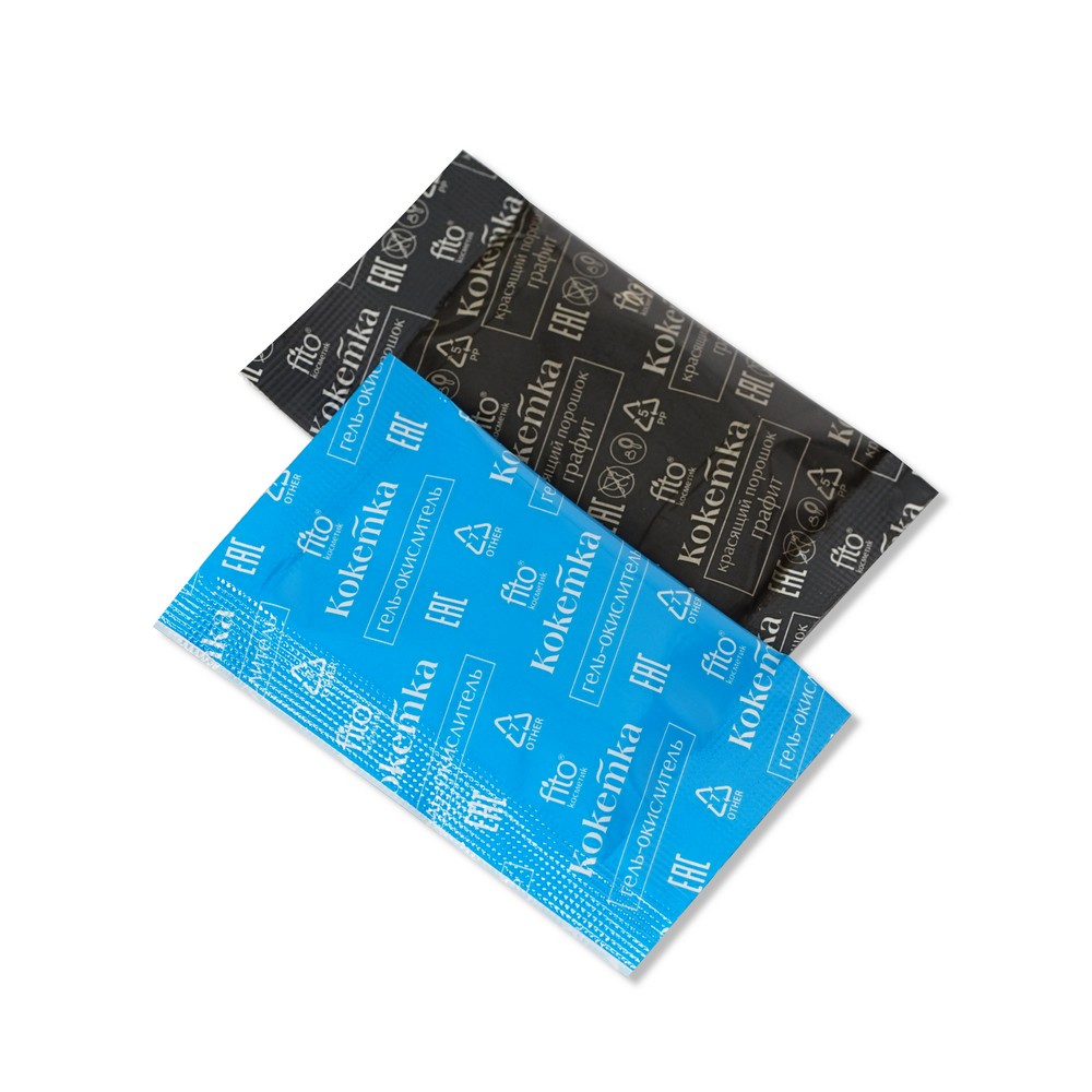 Краска для бровей и ресниц ФИТОкосметик Кокетка , Графит , 5г