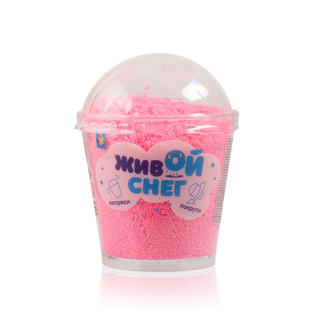 Лизун - мяшка 1 Toy " Живой снег " 50г