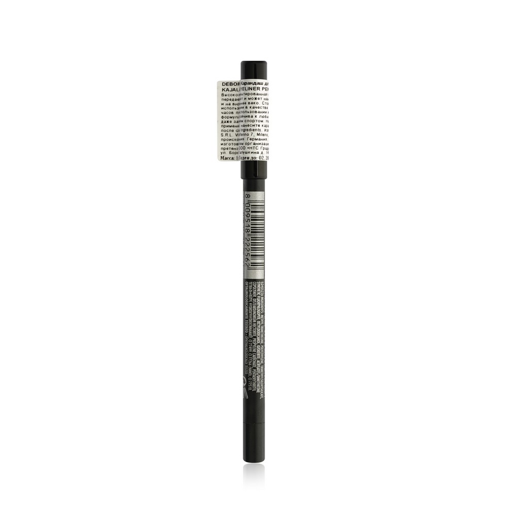 Карандаш для век DEBORAH Milano 2 in 1 Gel Kajal Eyeliner waterproof 01 1,4г