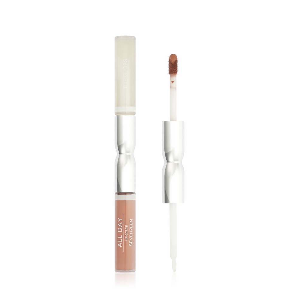 Жидкая стойкая помада - блеск для губ Seven7een All Day Lip Color & Top Gloss 31 6мл