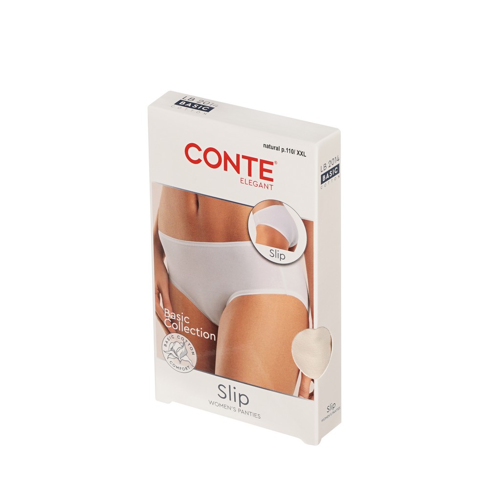 ConteBasic трусы жен.слипыLB2014110 nat