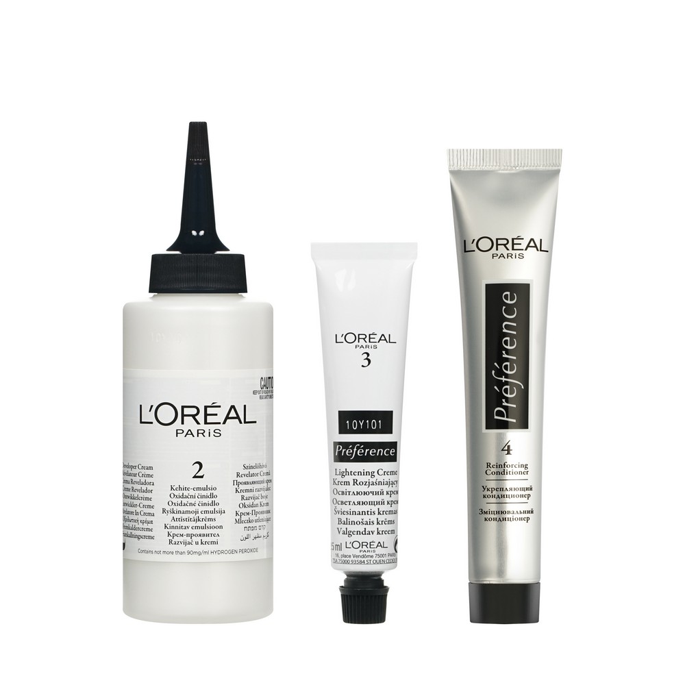 Краска - осветлитель для волос L'Oreal Paris Preference 950 Ультра-платиновый блонд