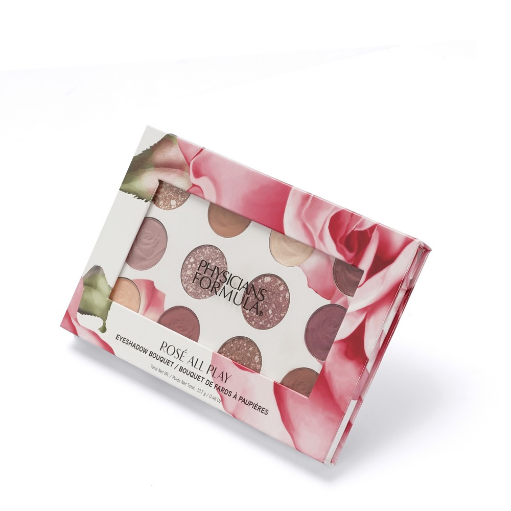 Палетка теней для век Physician's Formula Rose All Play Eyeshadow Bouquet 12 оттенков Rose 13,7г