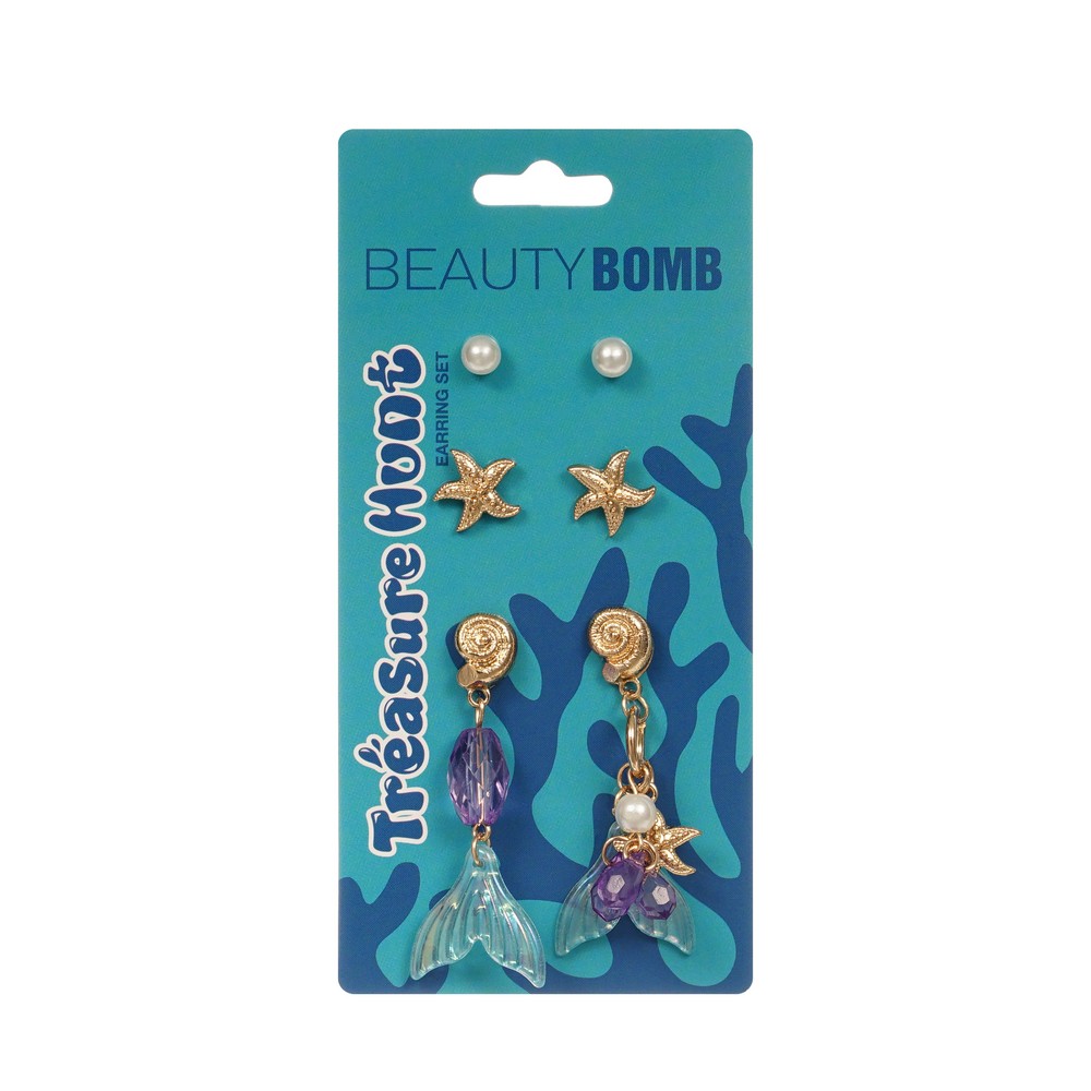 Beauty Bomb украш серьгиTreasureHunt 1П