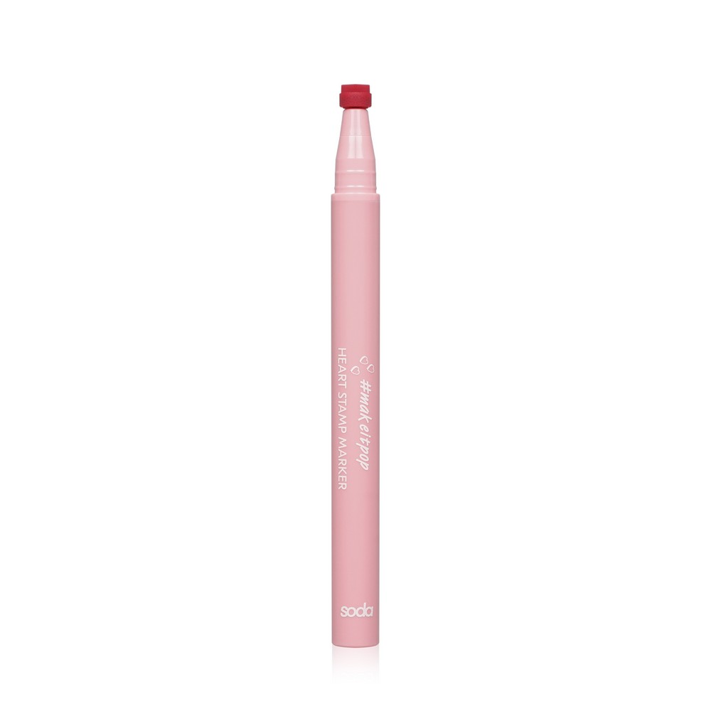 Подводка - фломастер для век Soda Heart Stamp Marker #makeitpop 102 0,55мл