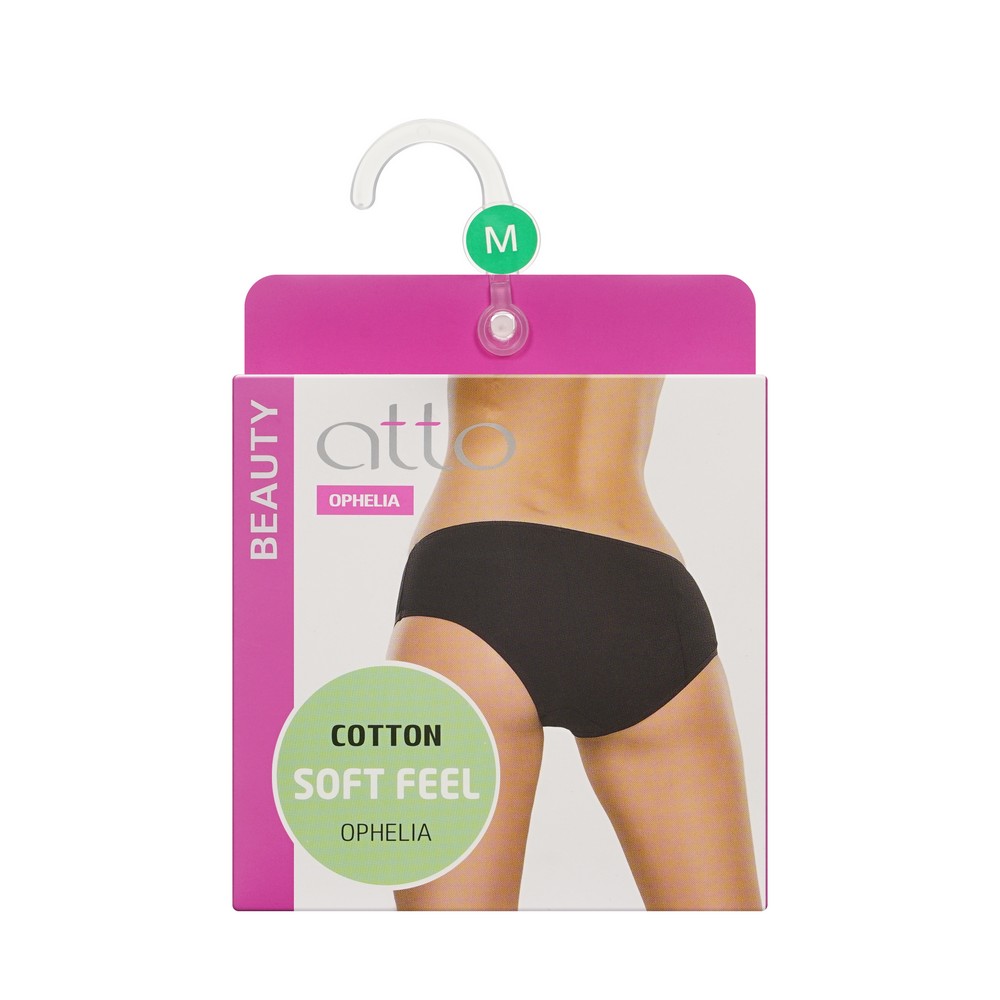 женские трусы - слипы Atto белые M