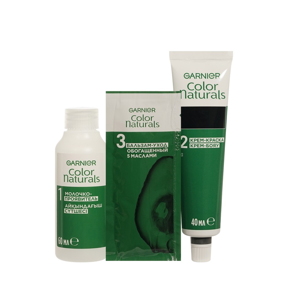 Стойкая крем - краска для волос Garnier Color Naturals 4.1/2 Горький шоколад