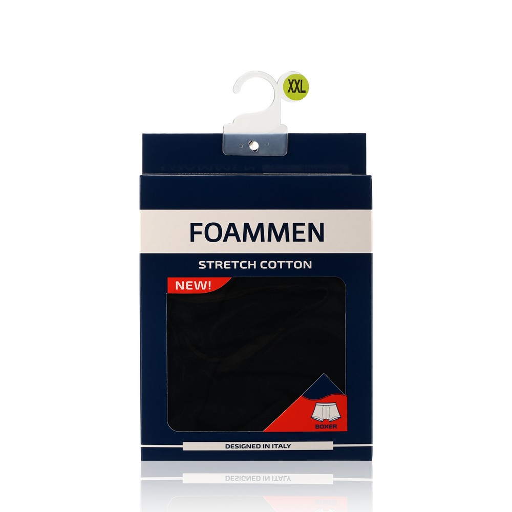 Мужские трусы - боксеры Foammen Fo5085-1 , черные , XXL