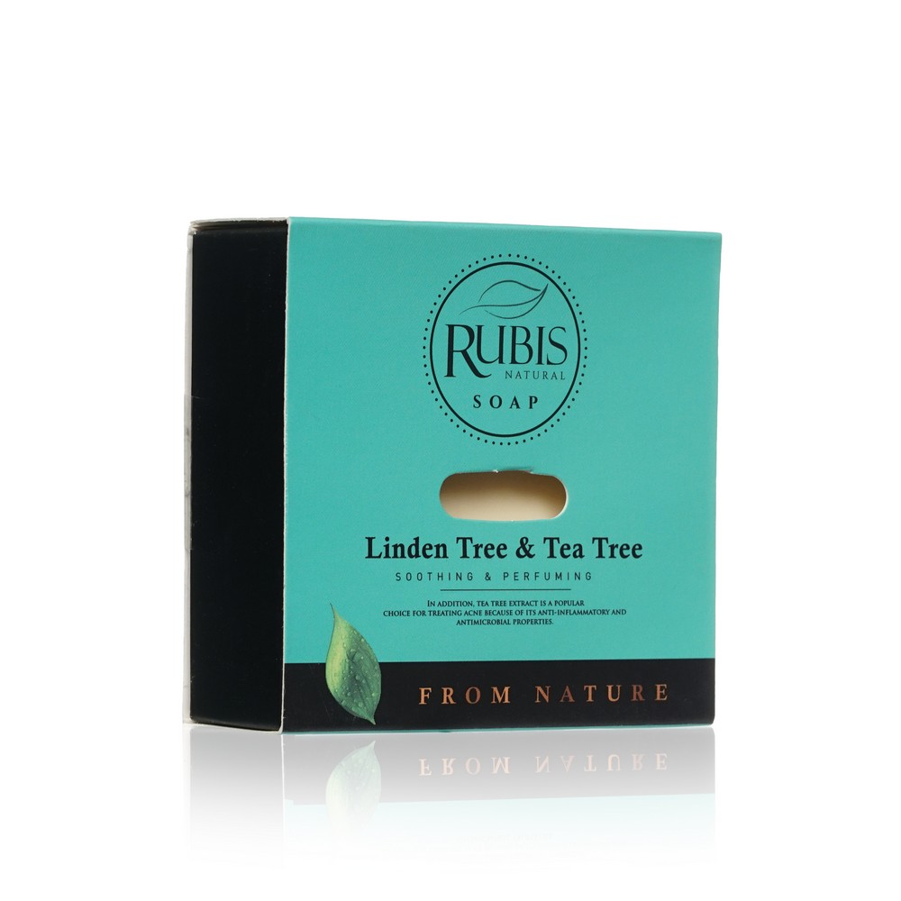 Мыло туалетное Rubis From Nature " Linden Tree & Tea Tree " 125г
