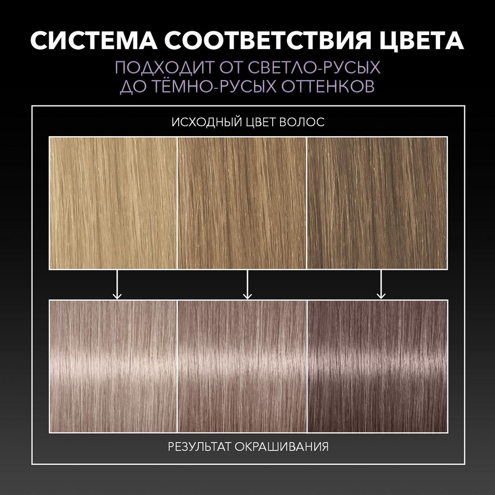 СЬЁСС краска для волос 8-55 Ультрапепельный светло-русый 1ШТ