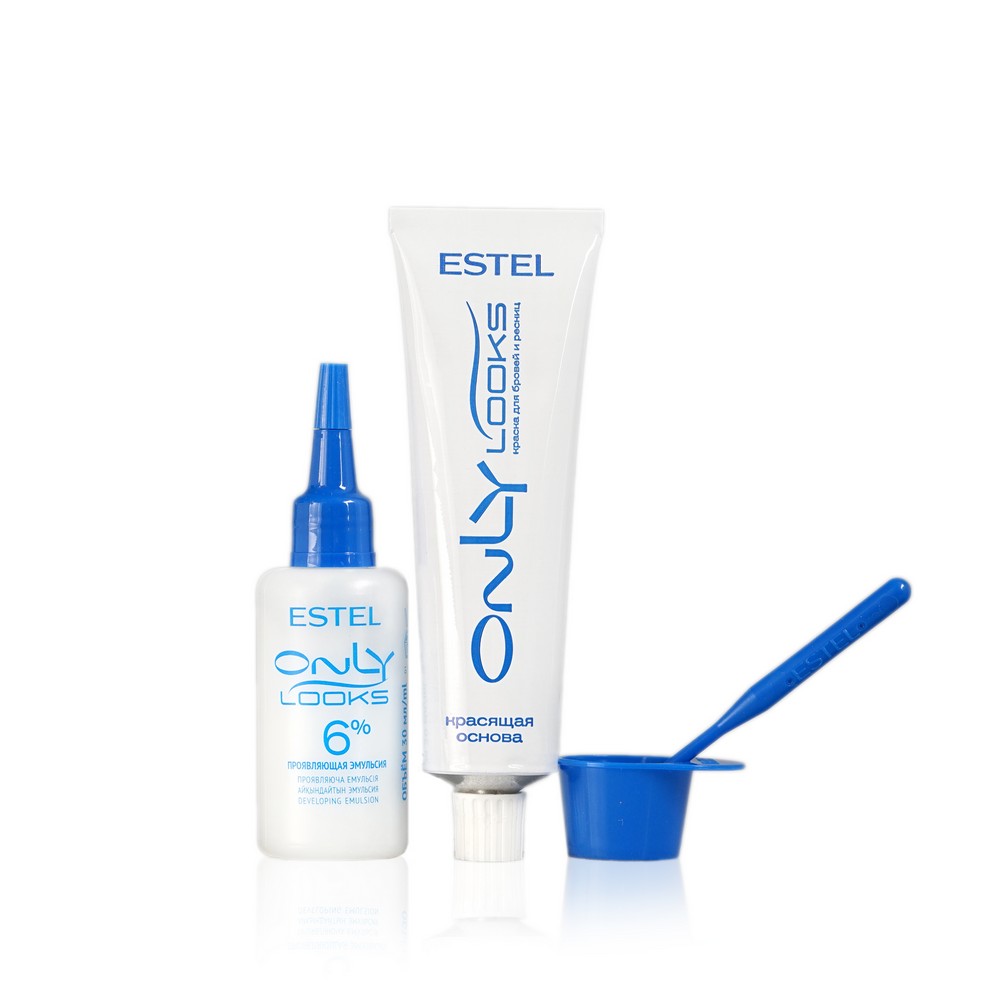 Краска для бровей и ресниц Estel Only Looks коричневая