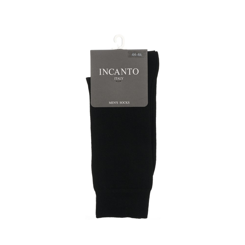 Мужские однотонные носки INCANTO BU733003 Nero р.44-46