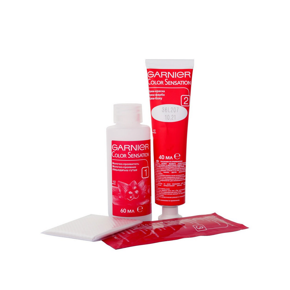 Крем - краска Garnier Color Sensation стойкая для волос 9.02 Перламутровый Блонд