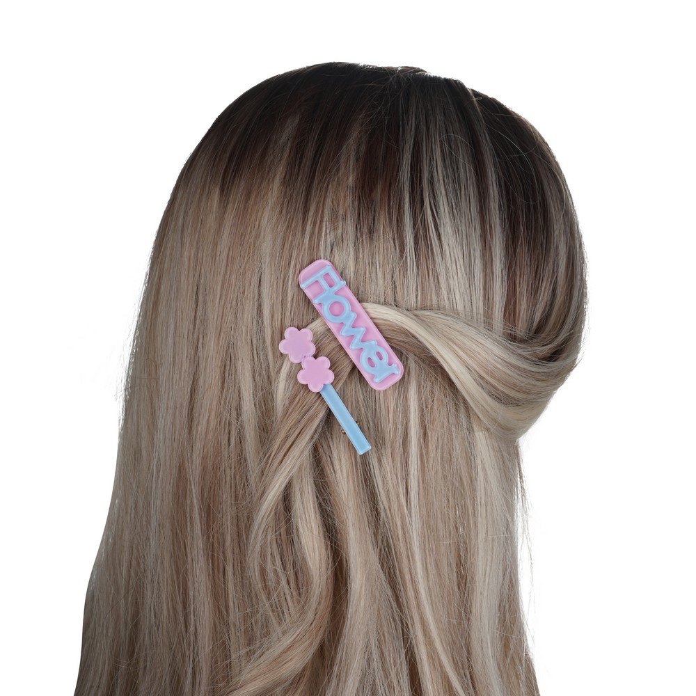 Pretty Girl для волос н-р заколок "Flower" 3ШТ