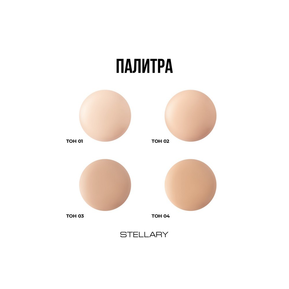 Stellary для лица тон.кр. MATTE ICON тон 01 35МЛ