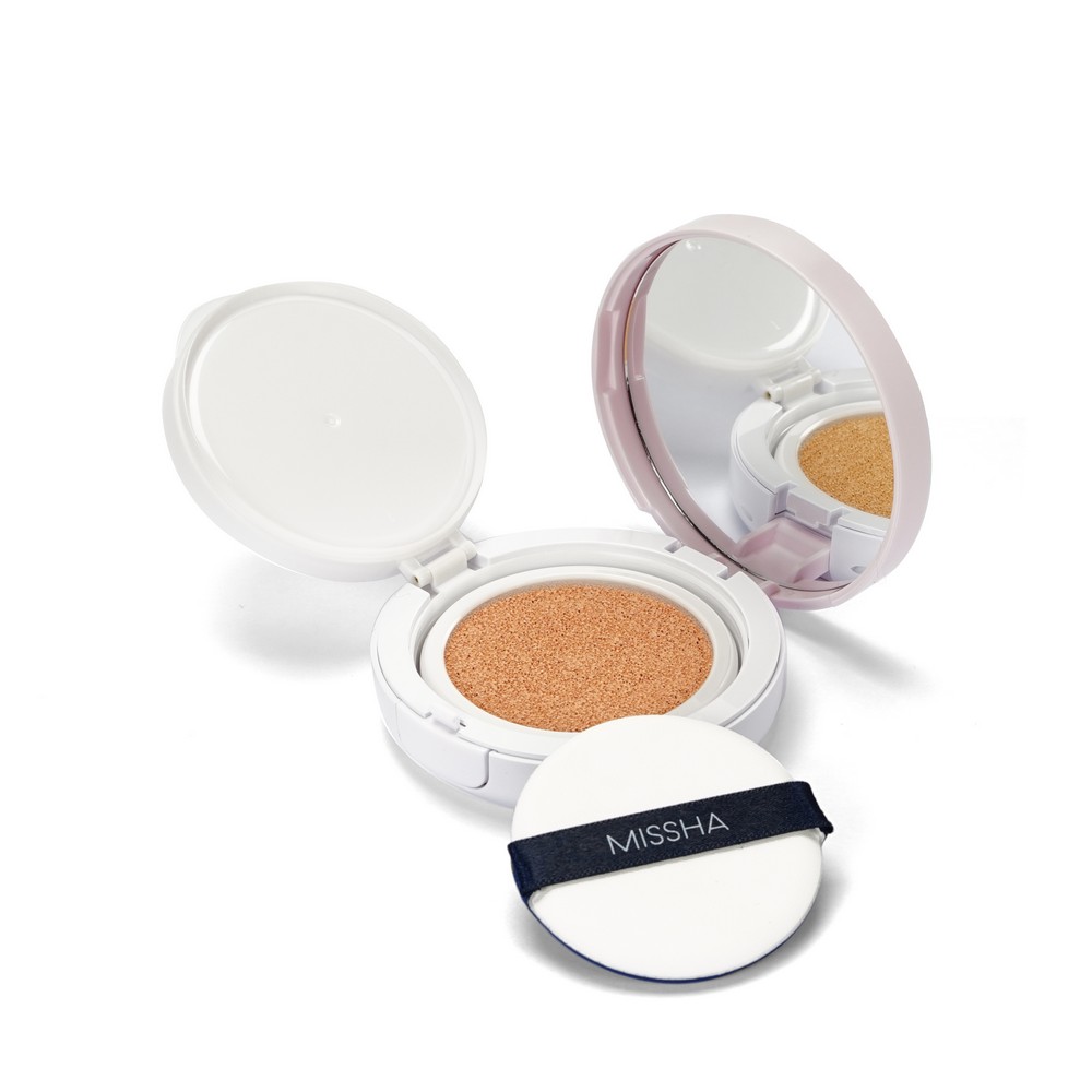 Тональный Кушон для лица Missha Magic Cushion Cover Lasting с устойчивым покрытием 23 15г