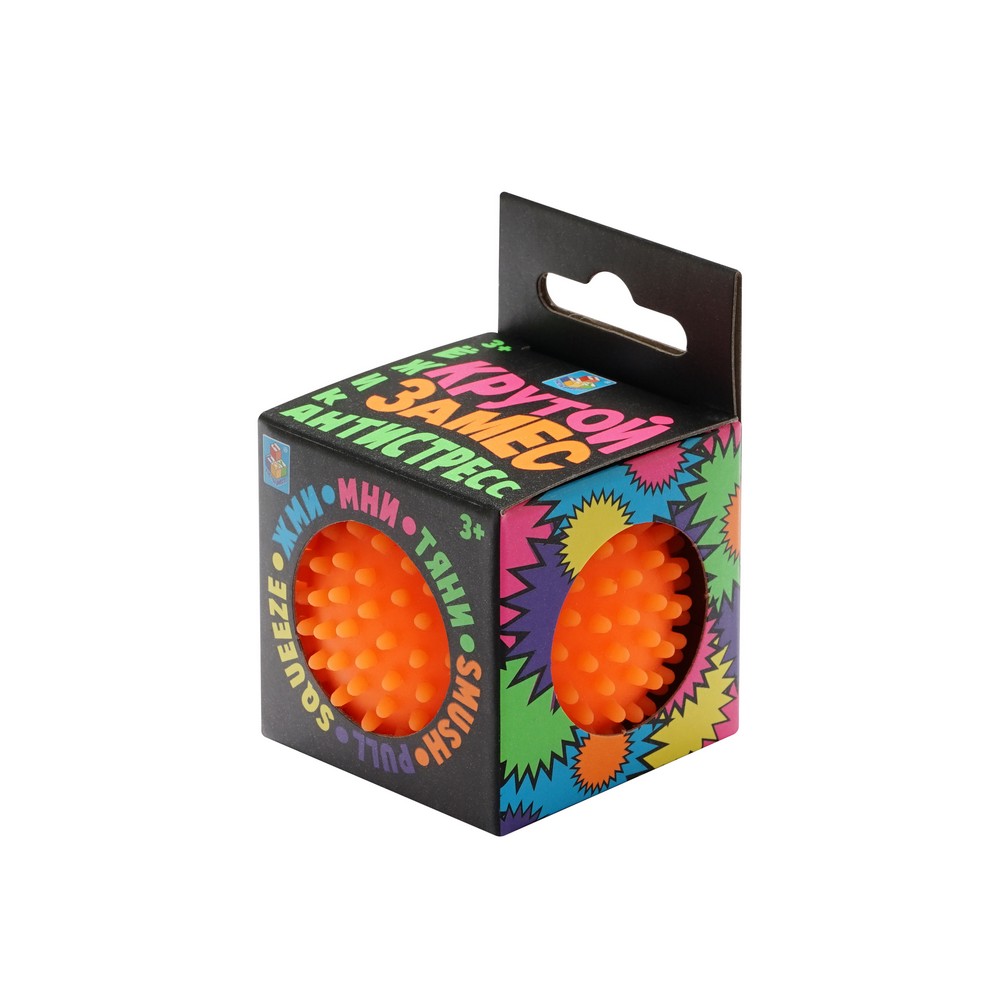 1toy лизун жмяка Крутой замес,колючка 5 см 1ШТ