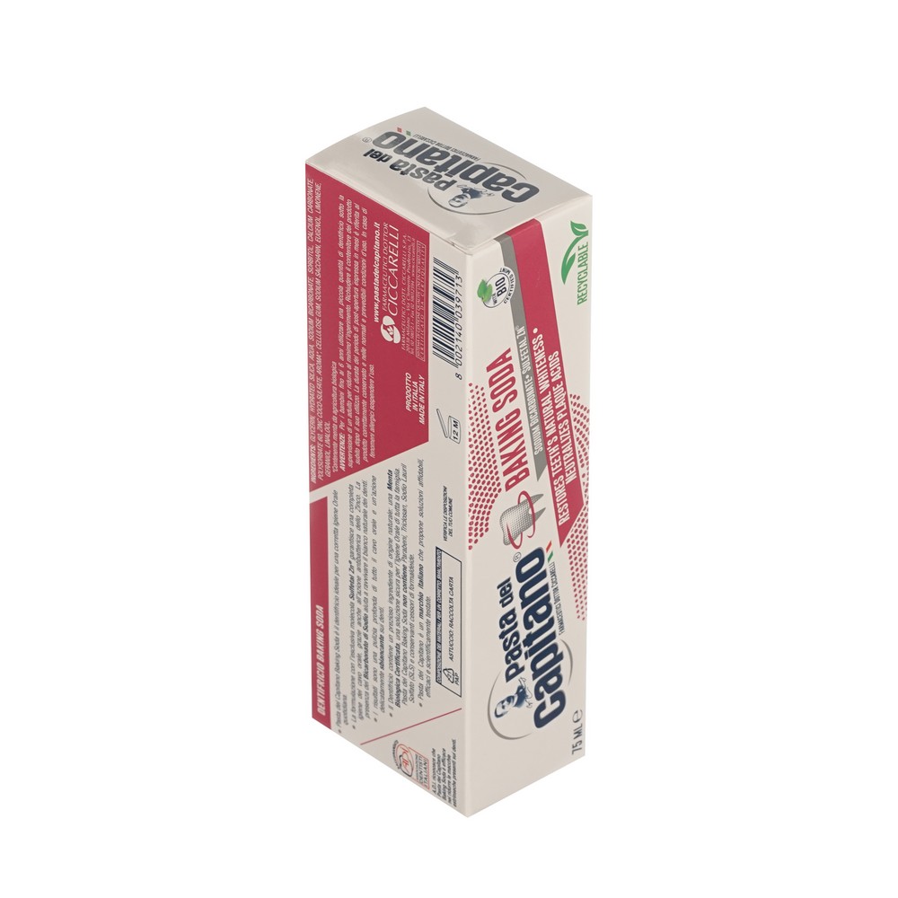 Pasta Del Capitano зуб паста отбел. Baking Soda 75МЛ