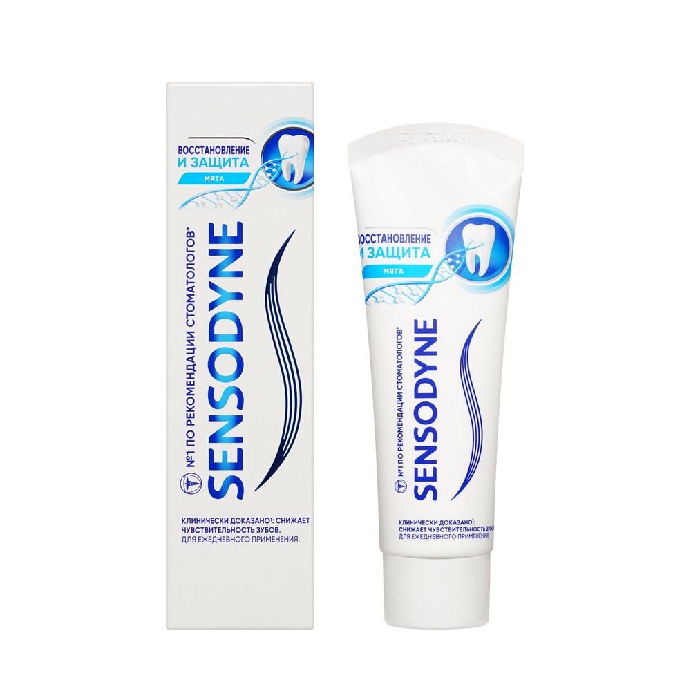 зубная Паста Sensodyne " Восстановление и защита " 75мл
